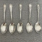 Gorham Dresden 1885 vintage sterling silver tea spoon 5 1/2" RARE