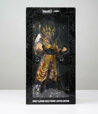 gold goku figure