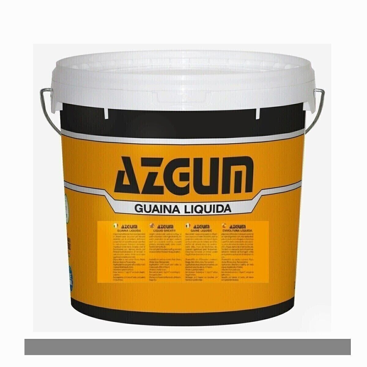 Guaina Liquida Impermeabilizza GRIGIA Ripara Risanae e Protegge AZGUM Fusto 20kg