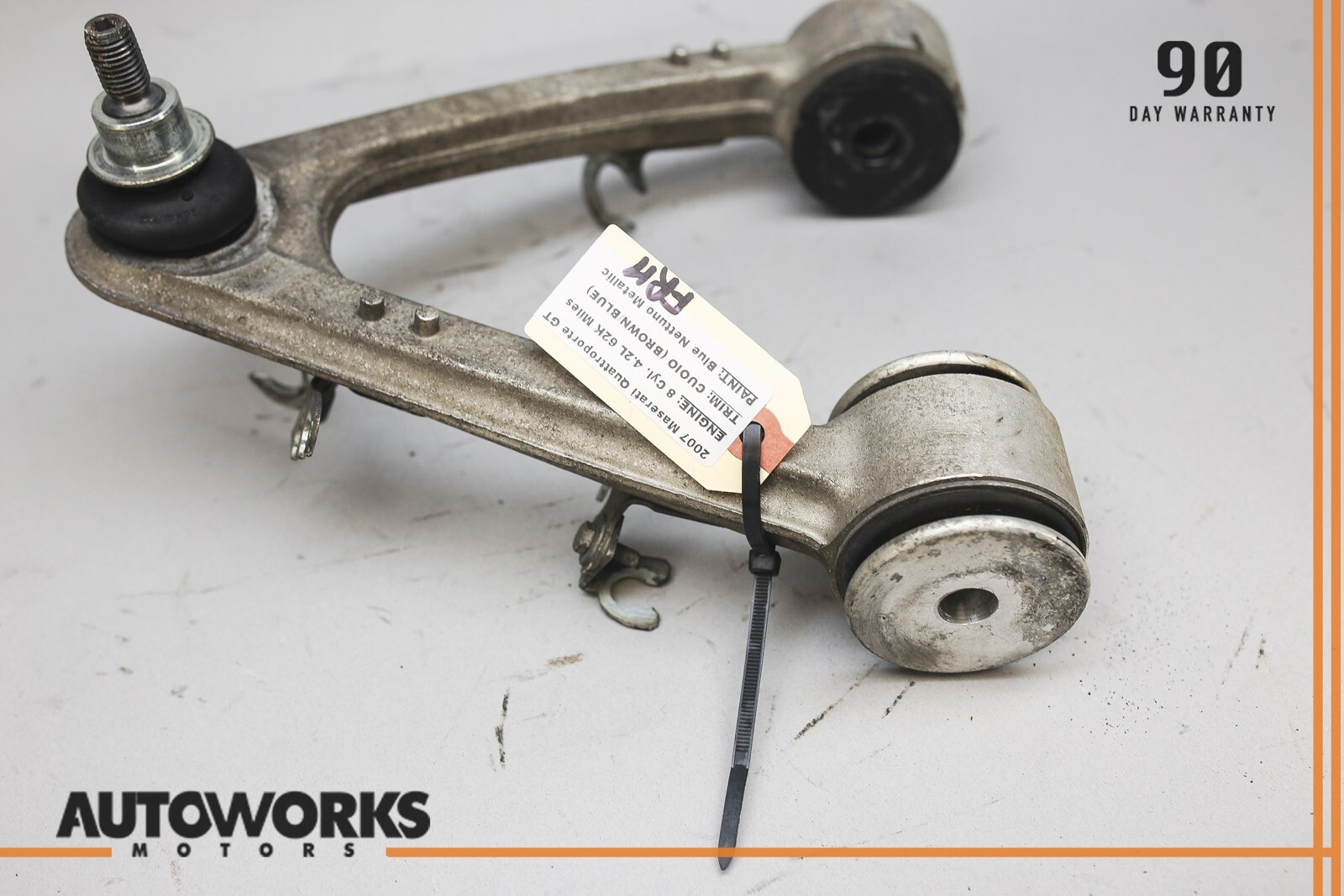 03-08 Maserati Quattroporte M139 Front Right Side Upper Control Arm OEM