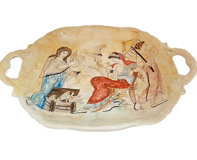 Goddess Aphrodite nursing Eros,Decorative Tray (28,5x21,5)cm