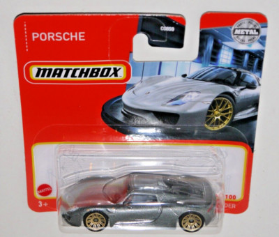 Matchbox MBX 31/100 PORSCHE 918 SPYDER - SILBERGRAU