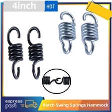 4" Porch Swing Springs Hammock Chair Spring Punching Bag Spring Hangers Hook