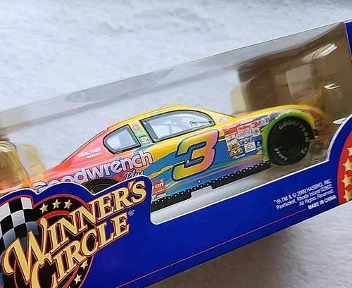 2000 Winners Circle #3 Dale Earnhardt Peter Max Goodwrench 1/24 Diecast Car - Picture 4 of 15