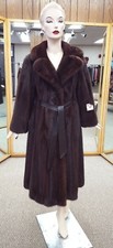 New Vintage Lunaraine Letout Mink Fur Swing Coat - Size 8-10