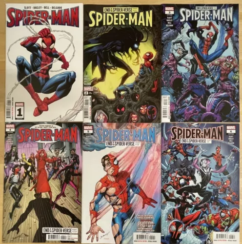 SPIDER-MAN #1-11 Marvel Comics (2022) Slott & Bagley, 1st app Spider-Boy