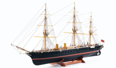 Billing Boats 512 - Hms Warrior - Box Von Montage IN Holz E Metall