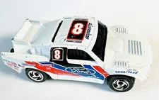 Vintage 1997 Hot Wheels Bad Mudder Ford Bousquette #8 Desert Race Truck 1/64