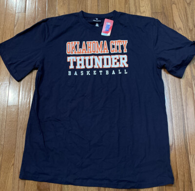 Men's Oklahoma City Thunder Fanatics Hometown Collection Shirt NWT 2XLT 2XL Tall