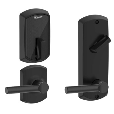 Schlage FE410F BRW 622 GRW RH Black Control Smart Schlage FE410F BRW 622 GRW RH Black Control Smart