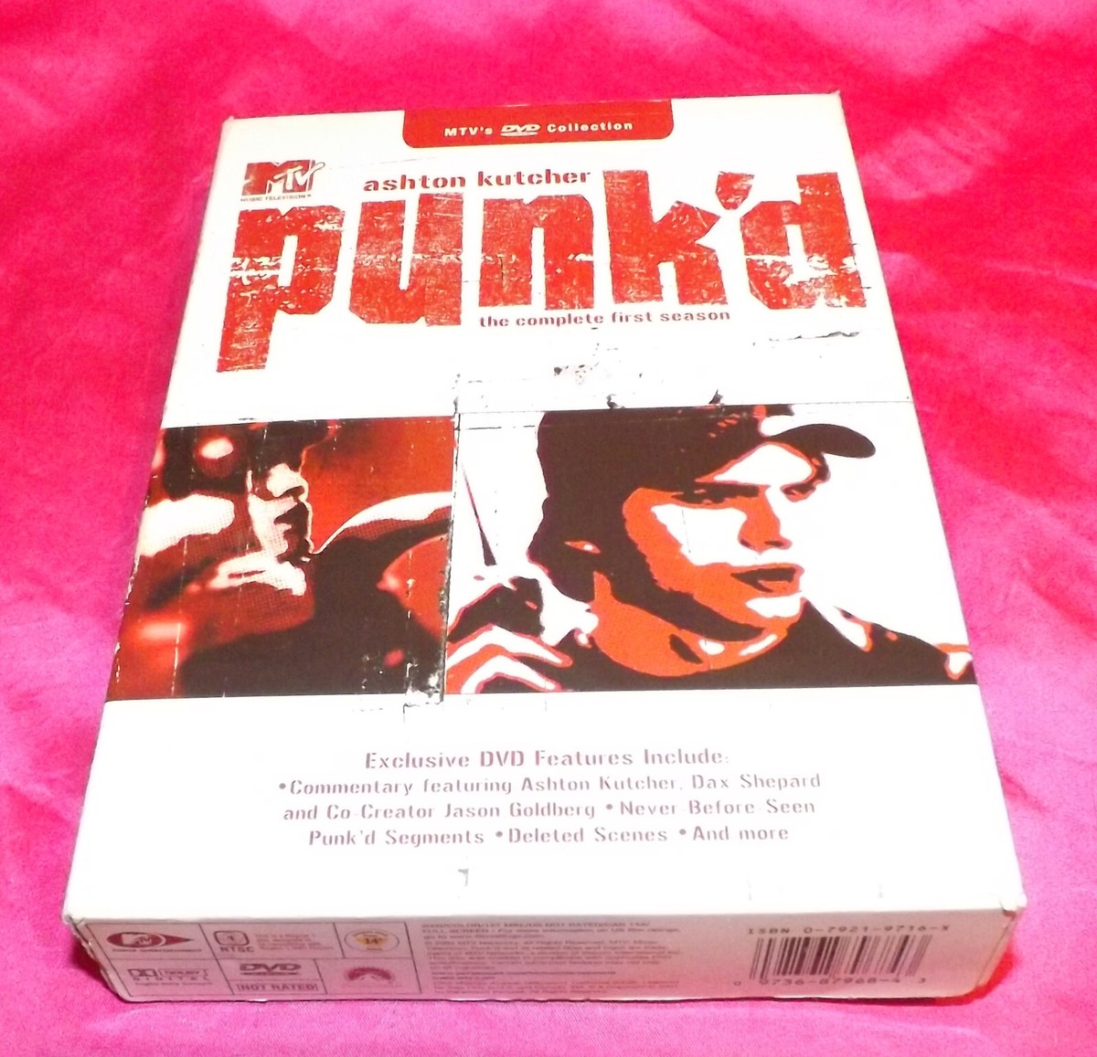 🌈 MTV's PUNK'D COMPLETE FIRST SEASON 1 (ASHTON KUTCHER) DVD SET