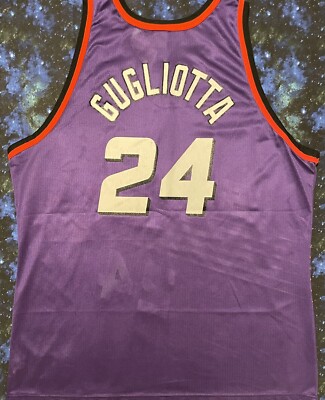 専用　NBA　トム・ググリオッタ　SUNS 　サイン入り　サンズ　ユニフォーム Vintage Champion NBA Phoenix Suns Tom Gugliotta Basketball Jersey