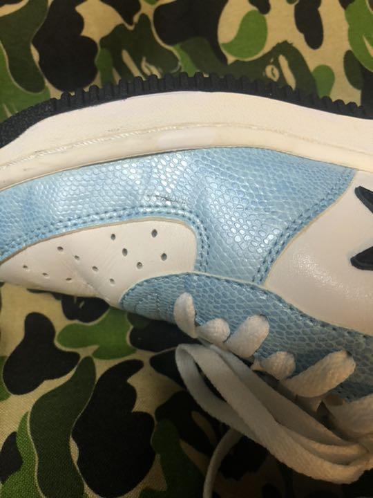 靴 BAPESTA SNAKE SKY BLUE SIZE 9 BAPE Men's 9.0 US Bapesta Snake Sky Blue Sneakers - Size 9