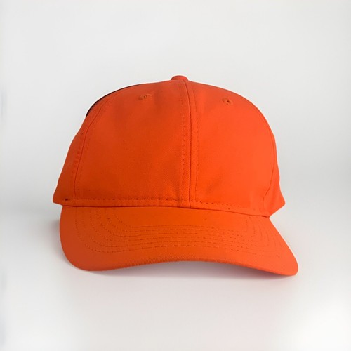 Unbranded Hat Adult Adjustable StrapBack Baseball Cap Blank Orange One Size Fits