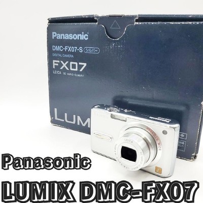 Panasonic LUMIX DMC-FX07 Compact Digital Camera Silver with 