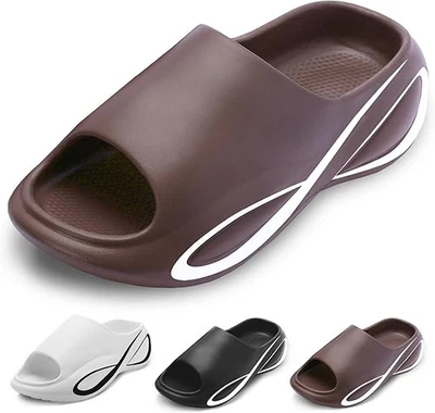Sandales tongs unisexe en EVA marron taille 40-41 - Photo 1/4
