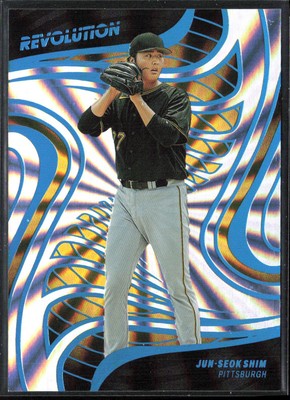 2023 Panini Chronicles #35 Jun-Seok Shim Revolution Sunburst #/50
