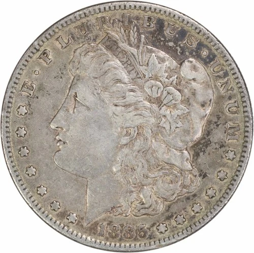1885-S Morgan Silver Dollar EF Uncertified #113