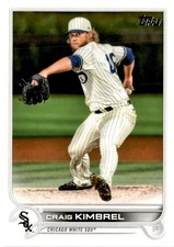 Topps 2022 Craig Kimbrell Chicago White Sox Baseball Card