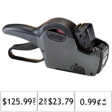 Garvey Labeler/Price Gun, Model 22-8, Band Layout 1801 Model G2212-08001