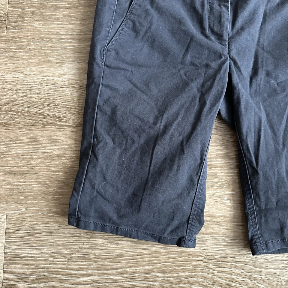 Ann Taylor Loft Bermuda Chino Shorts Women’s Petite 2P Gray Casual - Image 3 of 4