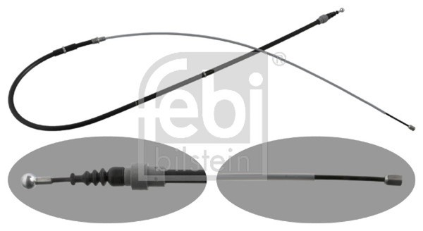 Bremsseil Seilzug Feststellbremse Febi Bilstein 48308 FüR Skoda Roomster 5J 5J7-image