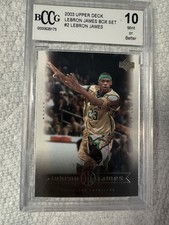 2003 Upper Deck LeBron James State Champs Box Set Rookie Card #2 BCCG 10 MINT. rookie card picture