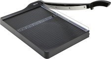 Paper Trimmer Cutter for Office and Crafts, Heavy-Duty, Portable Guillotine Pape