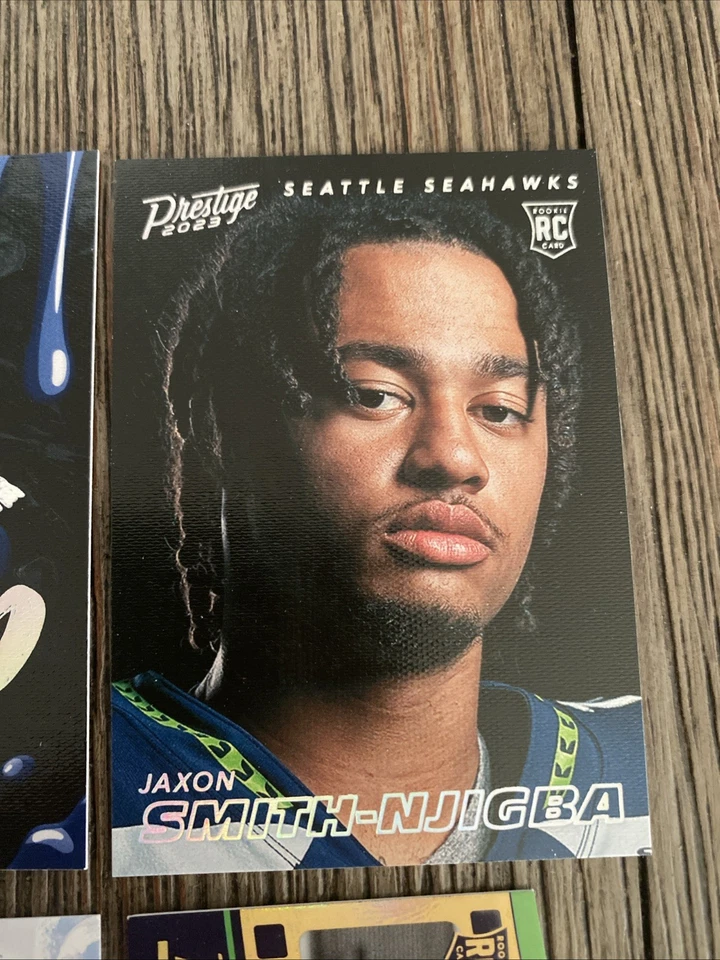 2023 Panini Prestige Jaxon Smith-Njigba RC SSP Lot W/Passport Signatures Auto🔥 - Image 3 of 4