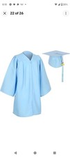 6 Preschool and Kindergarten Graduation Cap Gown Set