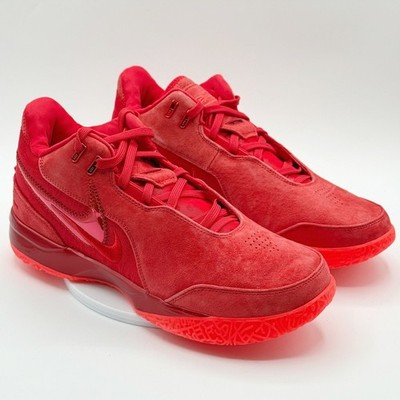 Nike ZM Lebron NXXT Gen Ampd Mens Size 12 University Red Crimson FJ1566-600 NEW