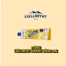 6 x Fjällbrynt Räkost 250g – Swedish Shrimp Cheese Spread 🇸🇪🧀🦐