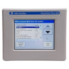 Allen Bradley 2711PC-T6C20D8 PanelView Plus 600 Touchscreen HMI Scratched 