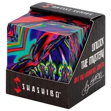 SHASHIBO Shape Shifting Box - STEM Magnetic Fidget Cube That Transforms Into