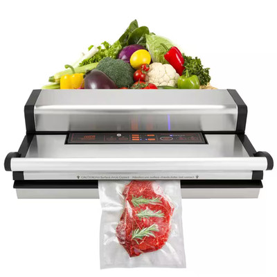 Vacuum Sealer Machine, 95Kpa 350-Watt Powerful Dual Pump and Dual Sealing Food V