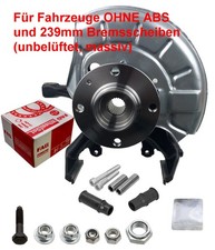Radlagergeh&auml;use Achsschenkel komplett vorn links f&uuml;r VW Golf 3 bis Bj.06/1995