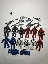 Lote Paquete Batalla Halo Mega Bloks Construx Arena Champions