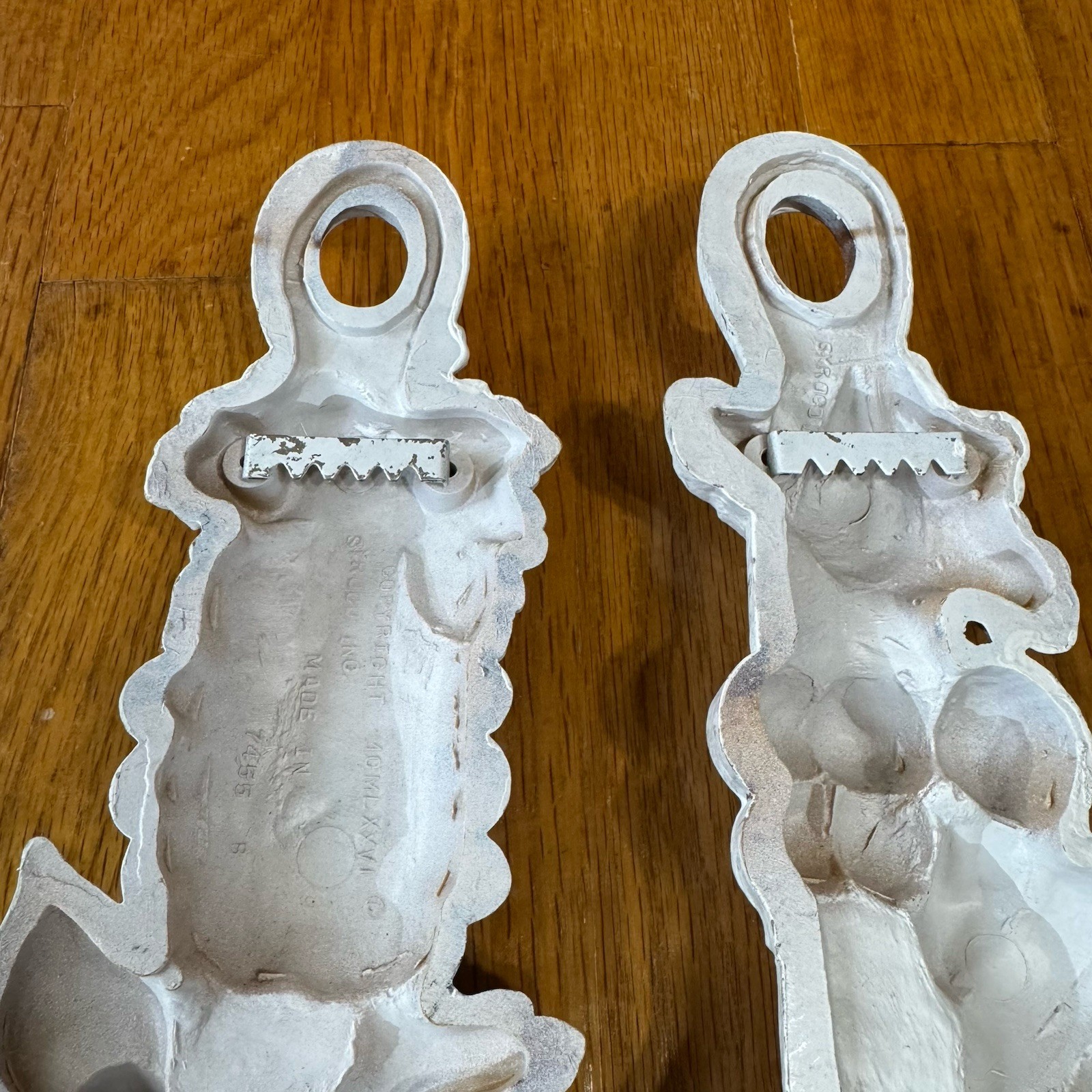 Vintage Syroco Fruit and Vegetable Fork Spoon Wall Decor 1970s