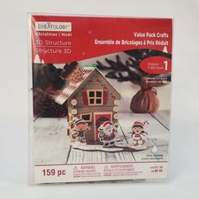 3D Christmas Village House Craft Kit by Creatology - 159 pieces