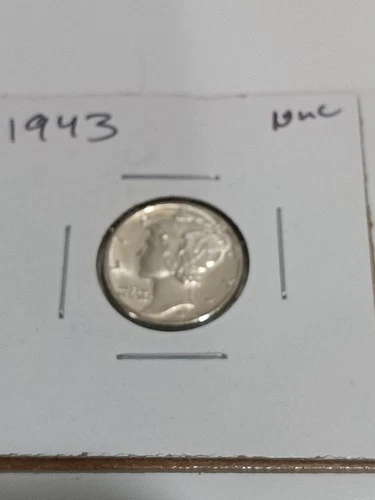 1943 Mercury Dime CHOICE BU UNC