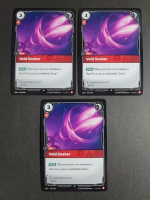 Void Seeker (X3) 024/298 Uncommon Riftbound Origins