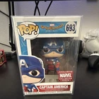 Funko Pop! Vinyl: Captain America #693 Marvel Collector Corps Exclusive