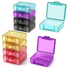 Cute Small Travel Pill Box, Urekt 10 Pcs Mini Pocket Pill Organizer Daily Single