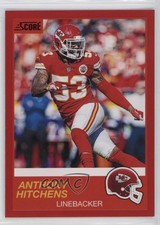 2019 Score Red Anthony Hitchens #8 0i4k