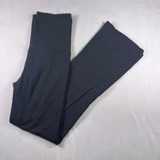 SKIMS Cotton Jersey Foldover Pant Soot Size M AP-PNT-0715 NWT