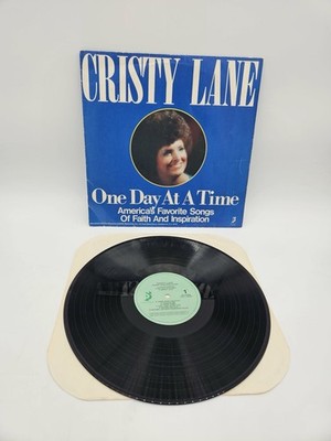 CRISTY LANE ONE DAY AT A TIME VINYL LP 1981 AMERICA'S FAVORITE SONGS OF FAITH EX