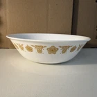 Vintage Corelle Butterfly Gold 8.5" Round Vegetable Serving Bowl Corning USA 1qt
