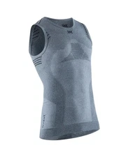 X-Bionic Invent 4.0 Light Singlet Sleeveless Shirt Men, Grey Melange/Anthracite