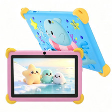 7inch Kids Tablet Android 13 8 64GB PAD WiFi Dual Camera Quad Core Educational