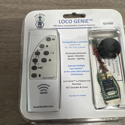 MRC Loco Genie 021500 Wireless Steam Locomotive Universal Control System DCC